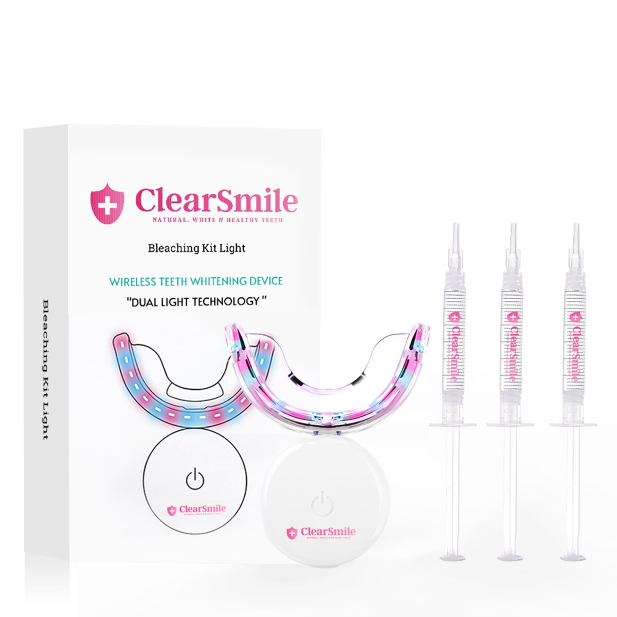 ClearSmile Bleaching Kit Light — Wireless Teeth Whitening Device