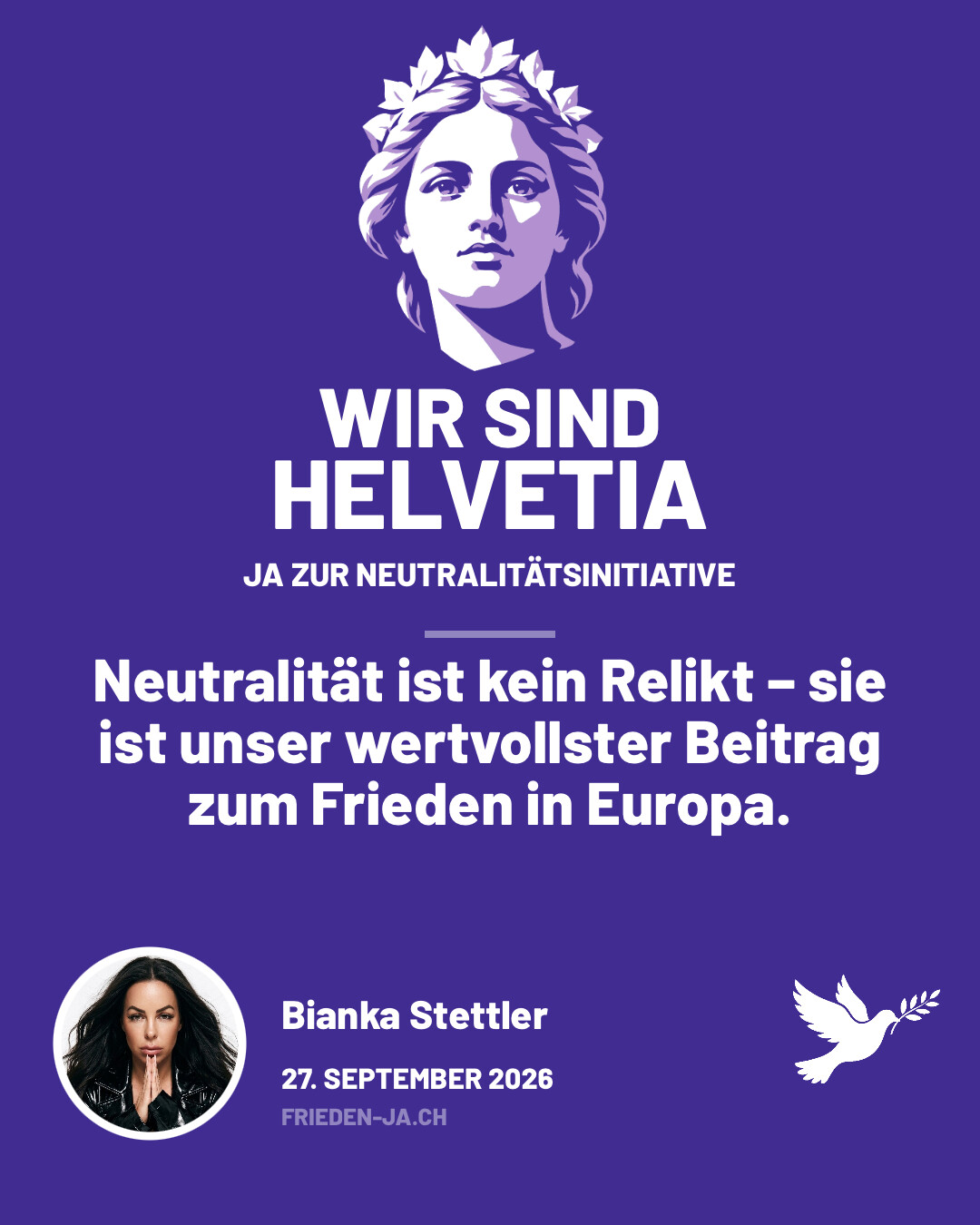 Kampagnenkarte Wir sind Helvetia