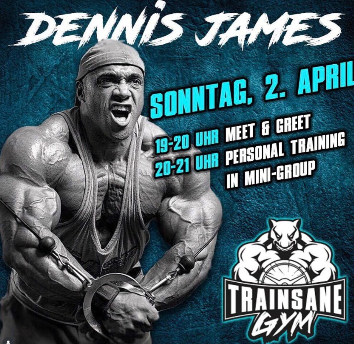 TRAINSANE Event mit Dennis James